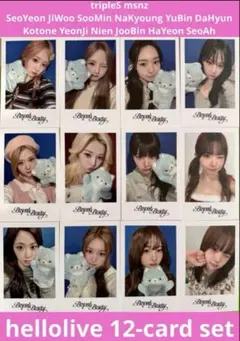 tripleS msnz hellolive ヨントン トレカ 12枚 セット