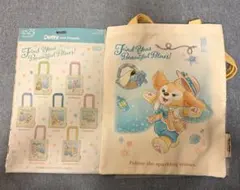 ディズニーシー　ファインドユアビューティフルブルー　ダッフィー　トートバック