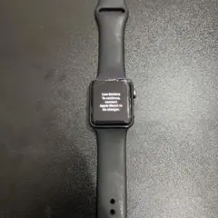 Apple Watch本体 ブラック シリコンバンド
