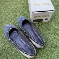 DIESEL デニム　スタッズ　バレーシューズのサムネイル