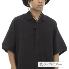 M 新品　ELEMENT 半袖シャツ　エレメント　メンズ　ブラック　黒　ビッグ