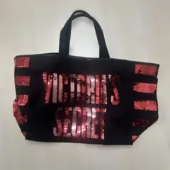 VICTORIA'S SECRET 大型トートバッグスパンコール　サイドボーダーのサムネイル