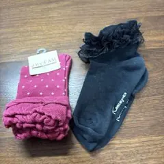 any FAM キッズ靴下 2点セット 16-18cm