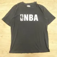 C363 NBA 黒 アメリカバスケットボール Tシャツ XL USA 古着