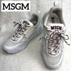MSGM　エムエスジーエム　シューズ　ダッドスニーカー　ダッドシューズ　ホワイトのサムネイル