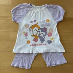 アンパンマン キッズ パジャマ 半袖 パープルのサムネイル