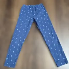 花柄ネイビー130cmボトムス