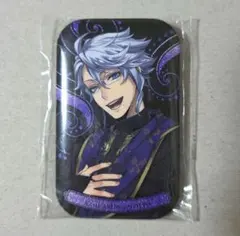 ツイステッドワンダーランド アズール・アーシェングロット スクエア缶バッジ