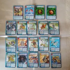 旧　デジモン　カード　19枚まとめ売り【キズ汚れ反り白欠け酷いです】