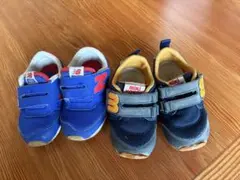 ミキハウス&ニューバランス　スニーカー 2足