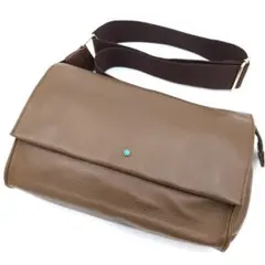 未使用級✨️ イアパピヨネ ワイドテープ ショルダーバッグ ターコイズ石 完売品