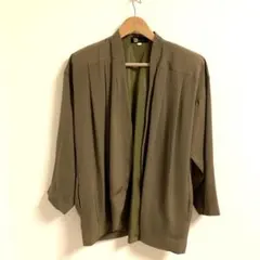 テーラードジャケット アウター レディース カーキ 冬　オリーブグリーン