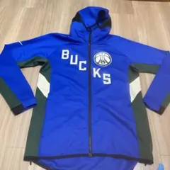 BUCKS DRI-FIT ウォームアップウェア 海外サイズ　NBA バックス
