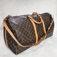 【美品】　Louis Vuitton ヴィトン キーポル60 バンドリエール