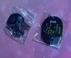 チェンソーマン 暴力の悪魔 ピンバッジ /アクリルキーリング 2個セット