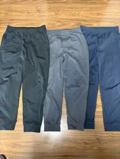 ユニクロ UNIQLO ウルトラアクティブストレッチジョガーパンツ 3点セット