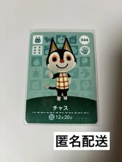 どうぶつの森　あつ森　amiiboカード　チャス