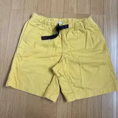 グラミチ ショートパンツ 黄色