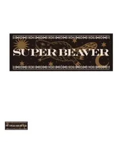 SUPER BEAVER ウォールアートスポーツタオル ブラックのサムネイル