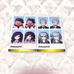 ダンガンロンパ 1・2証明写真風ステッカー2枚セット