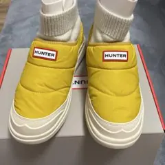ハンター　レディース イン/アウト ニッティド カフ スリッパー ブーツ
