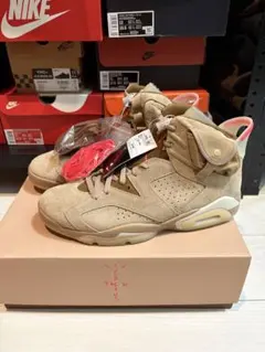 NIKE JORDAN6 トラヴィススコット ジョーダン キッズ21 スニーカー 