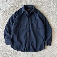 セントジョンズベイ 90s chamois clothe shirt M 紺
