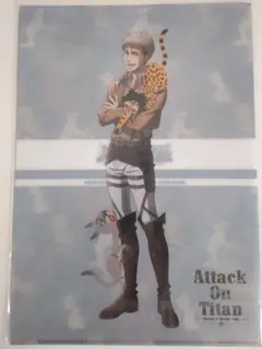 匿名☆未開封☆進撃の巨人☆クリアファイル☆3枚セット☆黒ねこ意匠