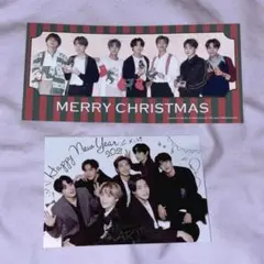防弾少年団(BTS) - BTS 会報 特典 グリーティングカード クリスマスカード 防弾少年団(BTS) - BTS クリスマスカード 2017の通販 by プロフ