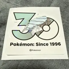 ポケモン 30周年 韓国限定 ステッカー クレベース