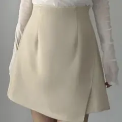 louere インナーパンツ付ラップ風ミニスカート