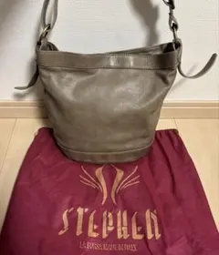 STEPHEN 2wayショルダーバッグ 本革