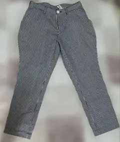 45R（45rpm）ヒッコリーストライプ ベイカーパンツ 日本製 ストレッチ