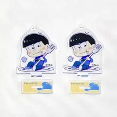 おそ松さん ごちきゃら ミニアクリルスタンド カラ2個セット