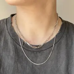 ★セール★【シルバー２連ネックレス】zara todayful drawer系のサムネイル