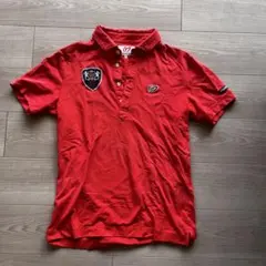 MASTER BUNNY パーリーゲイツ メンズ　半袖　ポロシャツ 赤 4