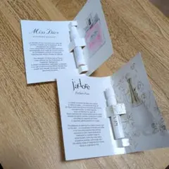 Miss Dior & J'adore 香水サンプルセット