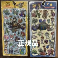 【正規品】トイ・ストーリー プチドロップステッカー 2種セットのサムネイル
