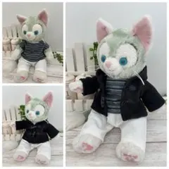 ダッフルコート 黒&Tシャツ&ズボン☆ジェラトーニS☆ハンドメイド コスチューム