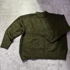 FREAK'S STORE オリーブグリーン ニットのサムネイル