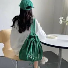 mused ナップサック 韓国 海外ガール