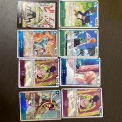 ワンピースカードゲーム　R 8枚　*ウソップ抜きです