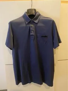 【新品未使用タグ付】PRADA ネイビー　ポロシャツ　　XS 中古・古着通販】PRADA (プラダ) PRADA ポロシャツ ネイビー