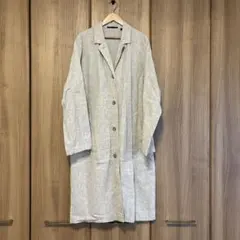 AUTREFOIS ショップコート アトリエコート リネンコート 麻 - メルカリ