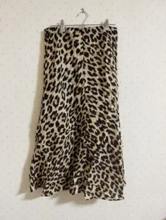 ヒョウ柄ロングスカート H&M Mサイズ
