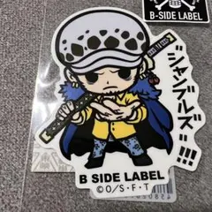ワンピースステッカーB-SIDE LABEL トラファルガーロー④