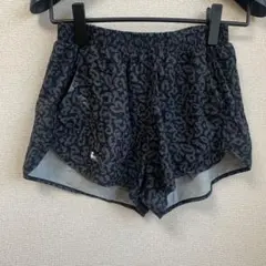 レオパード柄ショーツ ダークグレー