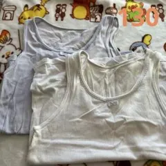 女の子用 タンクトップ2枚セット