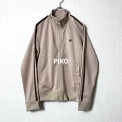 PIKO ピコ トラックジャケット ジャージ M ベージュ Y2K 短丈 平成のサムネイル