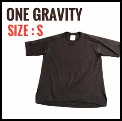 ONE GRAVITY ワングラビティ 半袖 黒 ブラック ビックシャツ